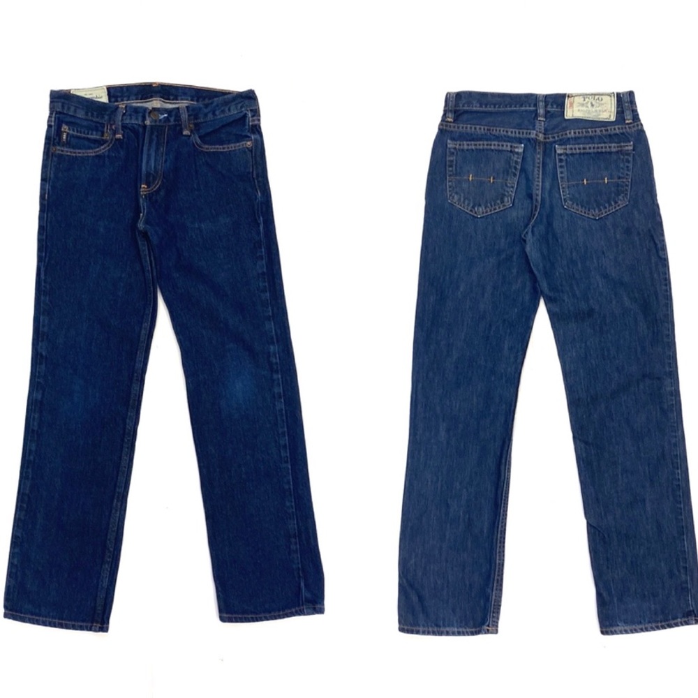 Abercrombie Kids Youth Slim Straight Denim Blue Jeans